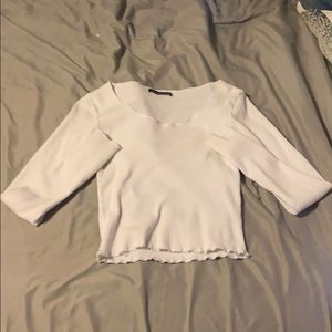 White brandy long sleeve